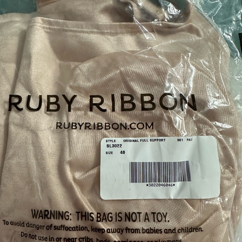 New Ruby Ribbon Full support Cami Sz 46